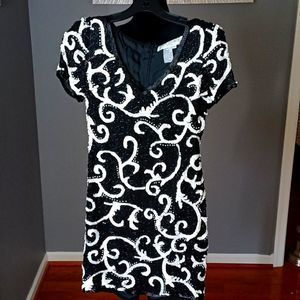 Vintage A.J Bari sequin dress sz 4p